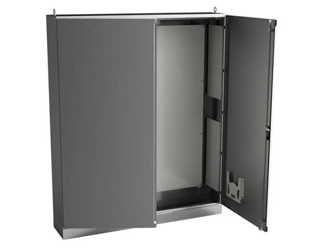 metal enclosure box - double door|2 door enclosures canada.